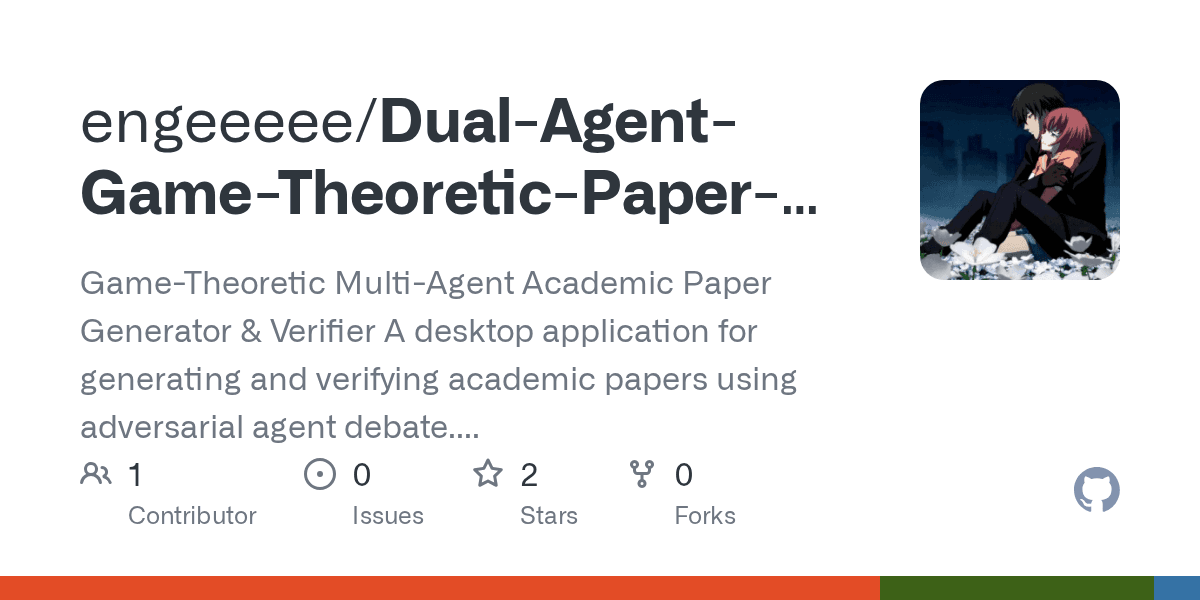 Dual-Agent-Game-Theoretic-Paper-Generator